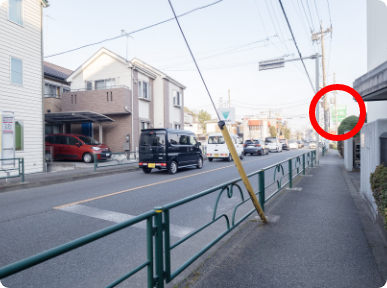 緑ヶ丘ハイツ バス停 イメージ