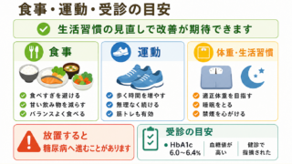 糖尿病予備群は改善できる？食事・運動でできることと受診の目安